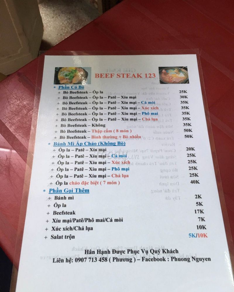 Beefsteak 123 - Nguyễn Văn Trỗi