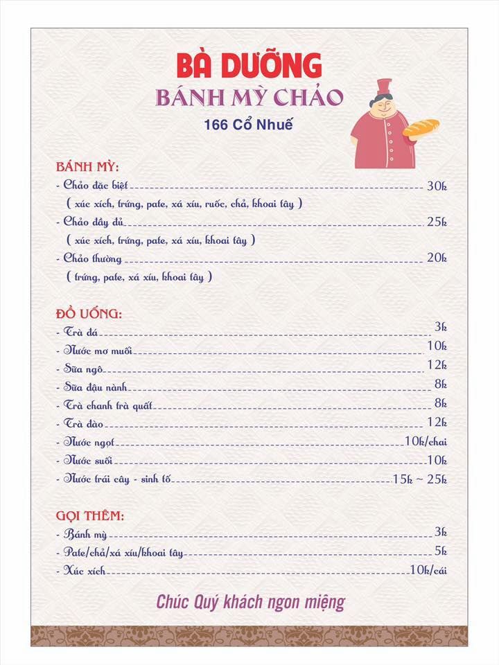 Bánh mì chảo bà Dưỡng Bánh mì chảo bà Dưỡng