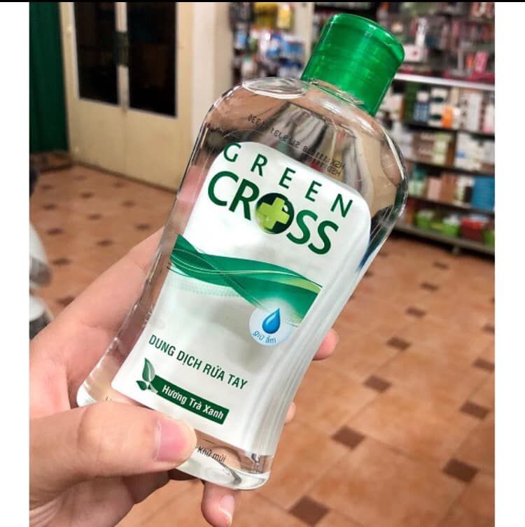 Nước rửa tay khô Green Cross