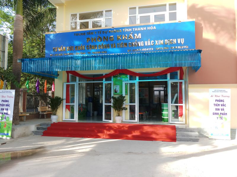 Phòng tiêm chủng dịch vụ - Trung tâm y tế dự phòng Thanh Hóa