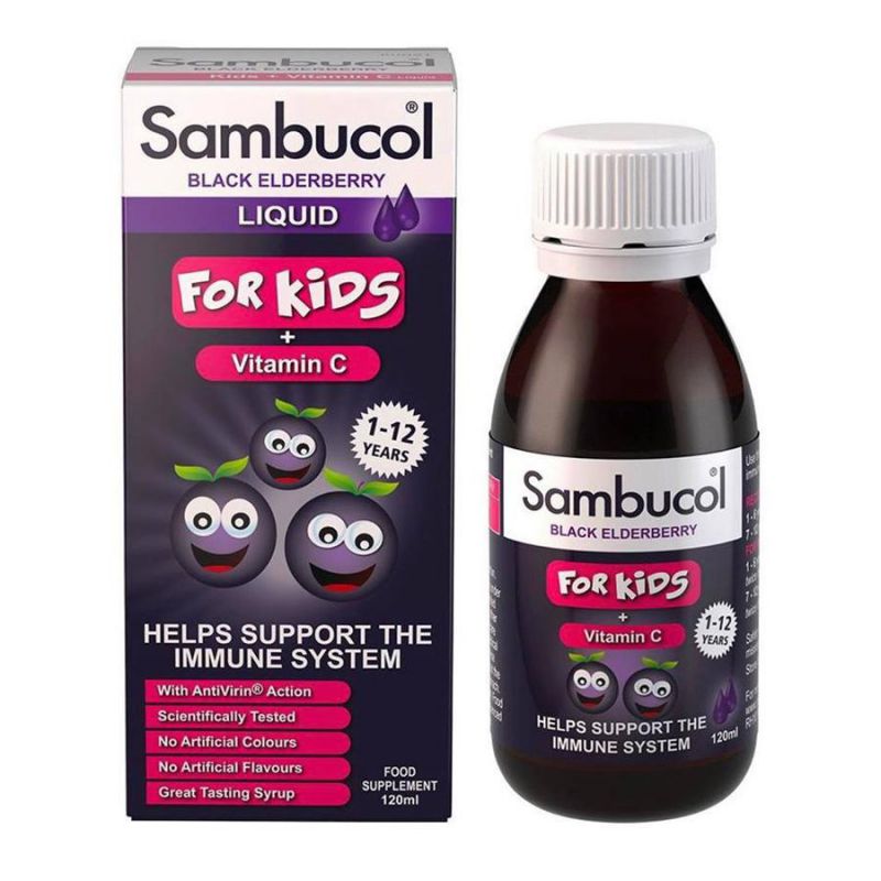 Siro Sambucol for kids