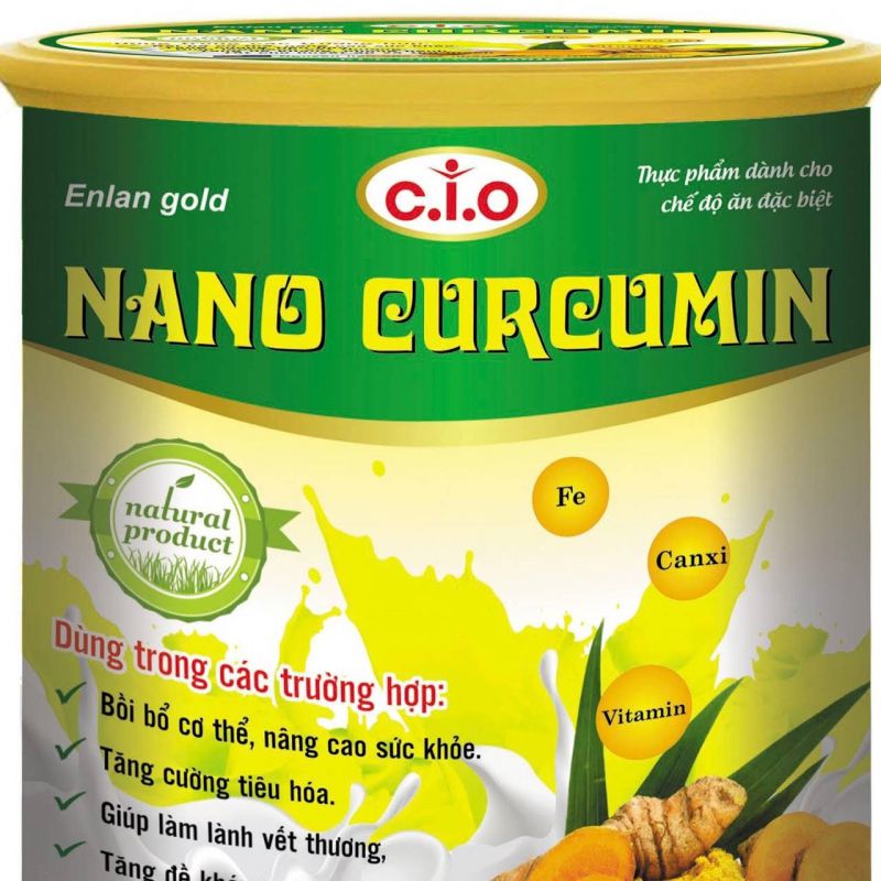 Sữa nghệ Nano Curcumin enlan gold