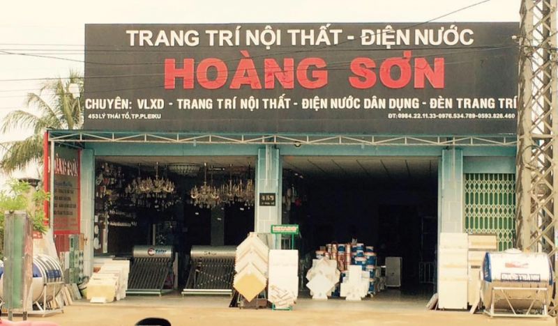 Cửa hàng VLXD & TTNT Hoàng Sơn