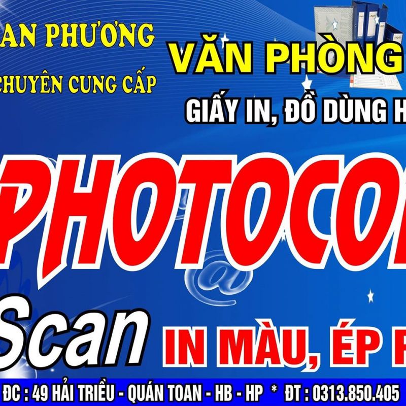 Dịch vụ Photocopy - VPP Lan Phương