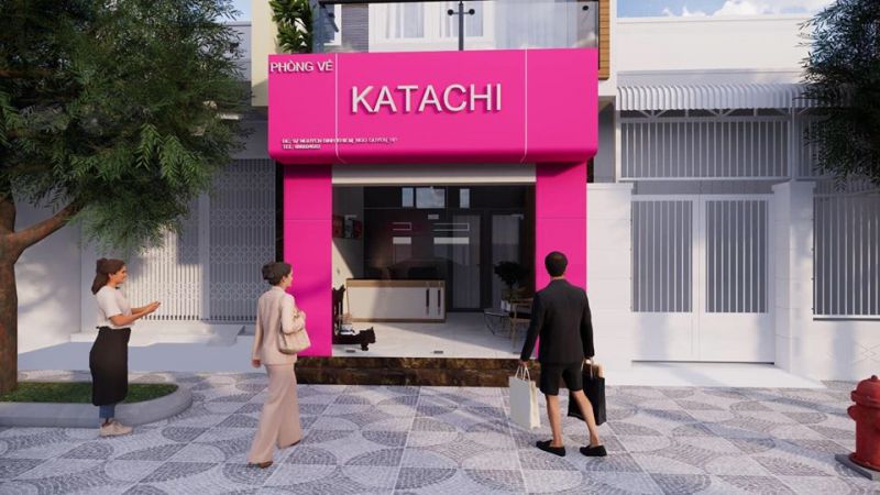 Katachi - Phòng vé máy bay