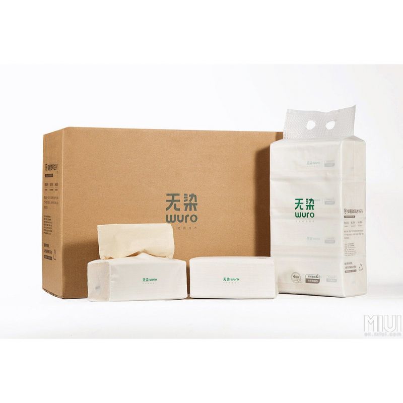 Khăn giấy diệt khuẩn Xiaomi Wuro Bamboo Tissue