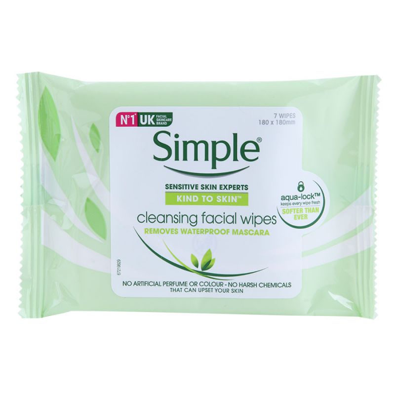 Khăn tẩy trang Simple Kind to Skin Micellar Cleansing Wipes