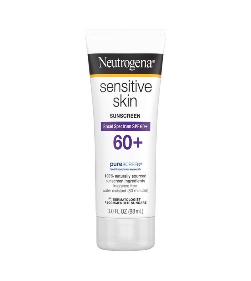 Neutrogena Sensitive Skin Sunscreen Broad Spectrum SPF 60+