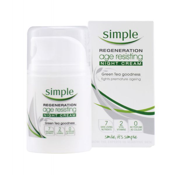 Simple Regeneration Age Resisting Night Cream