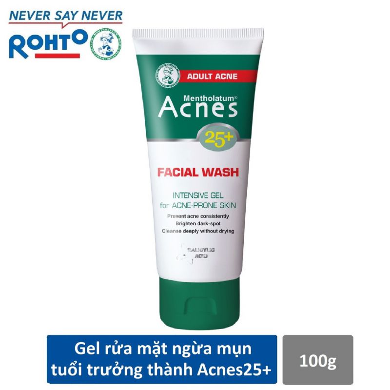 Sữa rửa mặt Acnes cho nam 25+ Facial Wash