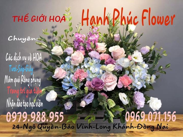 Thế giới hoa Long Khánh HẠNH PHÚC Flower