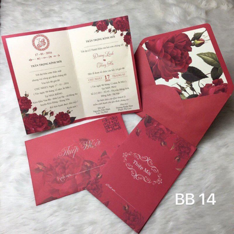 Thiệp Cưới HAPPY