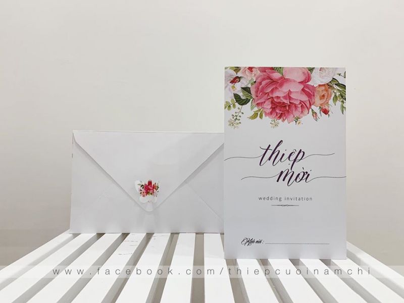 Thiệp cưới Nam Chi