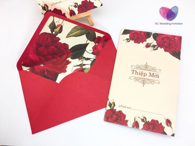 Thiệp cưới Nam Chi