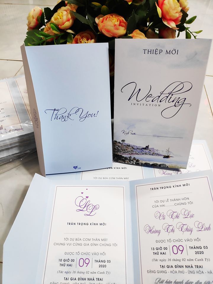 Thiếp cưới Vạn Xuân