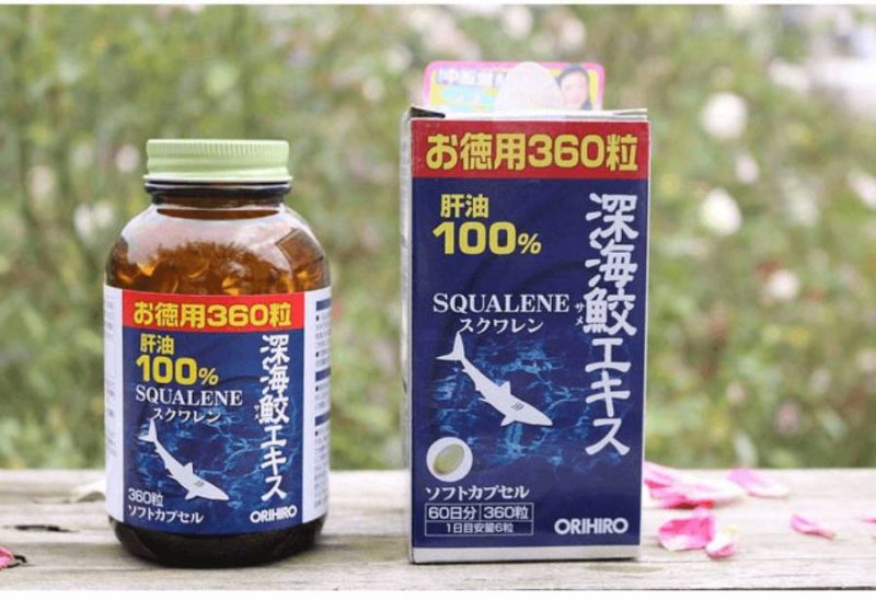 Thuốc trị đau lưng Nhật Bản Orihiro Squalene