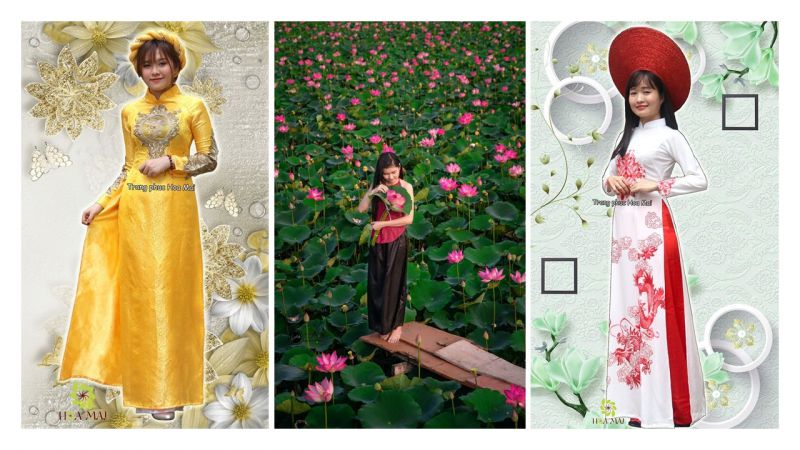 Trang Phục Biểu Diễn HOA MAI Trang Phục Biểu Diễn HOA MAI