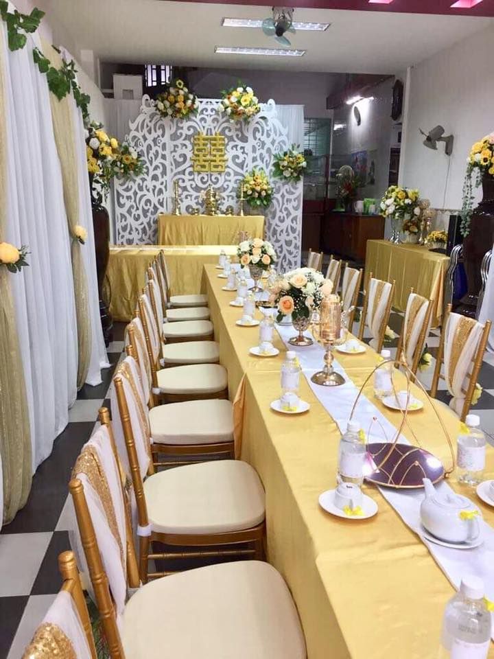 Trang trí tiệc cưới Nguyễn Gia