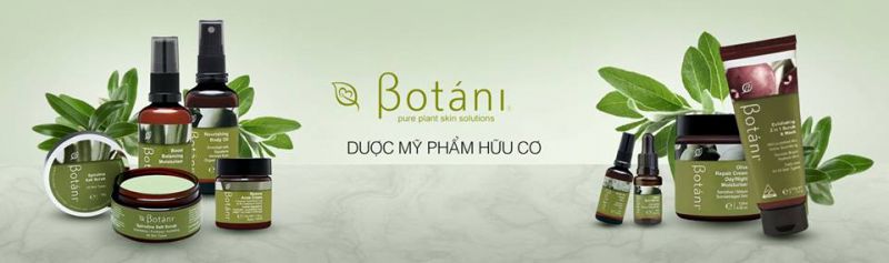 Mỹ phẩm hữu cơ Botani