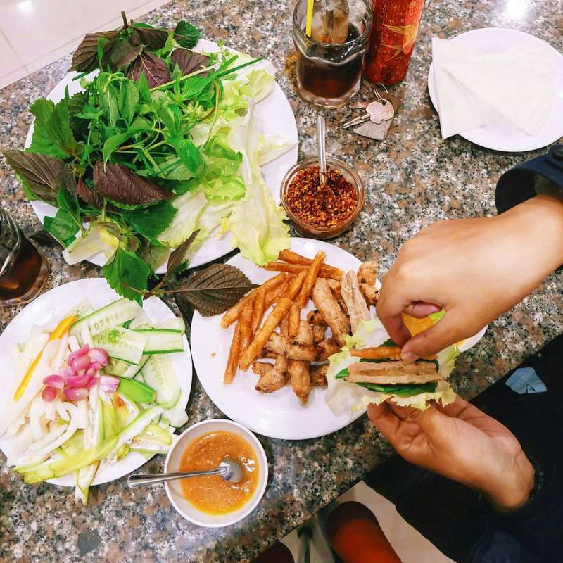 Nem nướng Bà Hùng Nem nướng Bà Hùng