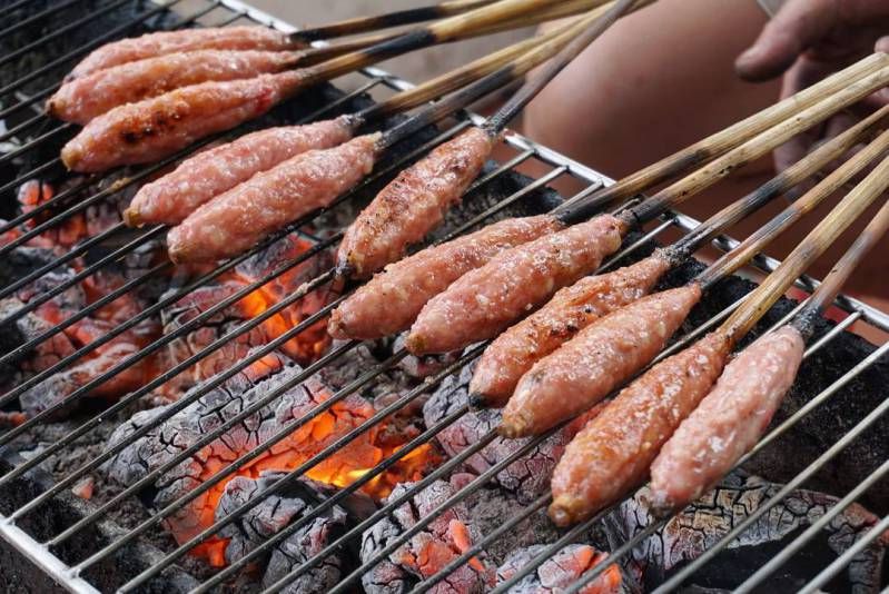 Nem nướng Bà Hùng Nem nướng Bà Hùng