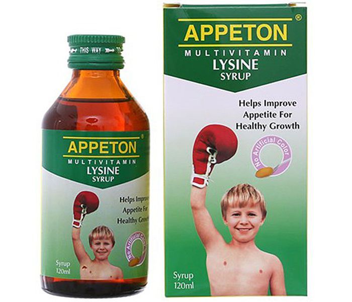 Siro Ăn Ngon Tăng Chiều Trẻ Em Appeton Multivitamin Lysine Syrup