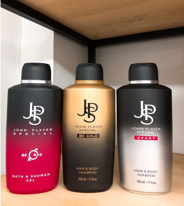 Sữa tắm dầu gội hương nước hoa dành cho nam giới JOHN PLAYER SPECIAL BE GOLD Hair & Body Shampoo
