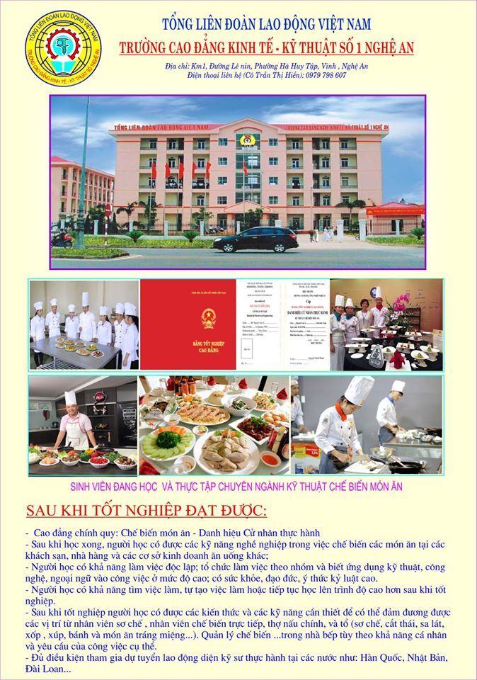 Trường Cao Đẳng Nghề Kinh Tế - Kĩ Thuật Số 1 Nghệ An Trường Cao Đẳng Nghề Kinh Tế - Kĩ Thuật Số 1 Nghệ An