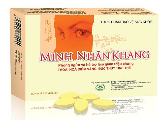 Viên uống bổ mắt Minh Nhãn Khang của Việt Nam