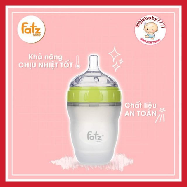 Bình sữa Silicon Fatz Baby