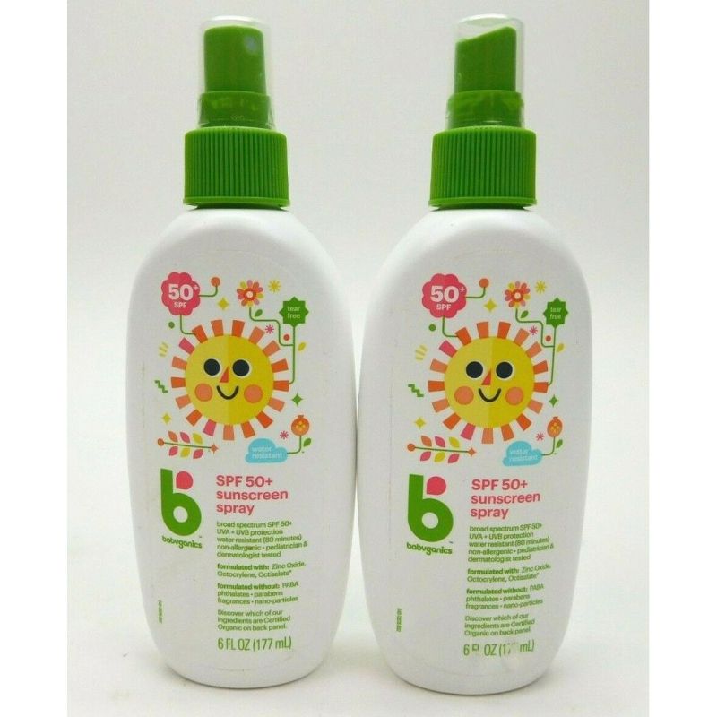 Chai xịt chống nắng Babyganics Mineral-Based Sunscreen Spray SPF 50+