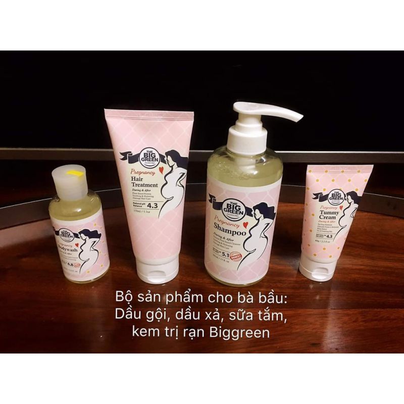 Kem chống rạn, khắc phục tình trạng rạn da BIGGREEN PREGNANCY TUMMY CREAM Kem chống rạn, khắc phục tình trạng rạn da BIGGREEN PREGNANCY TUMMY CREAM