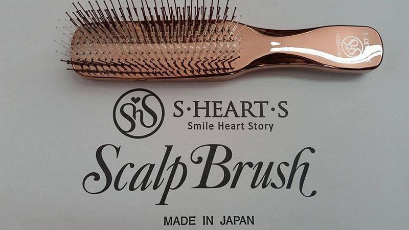 Lược Scalp Brush S Heart S – Lược gội đầu, tạo kiểu tóc Ngăn ngừa rụng tóc