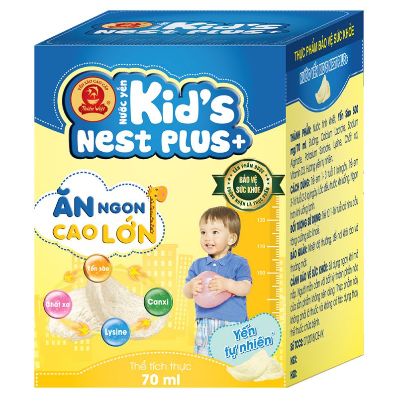 Nước yến Kid’s Nest Plus+
