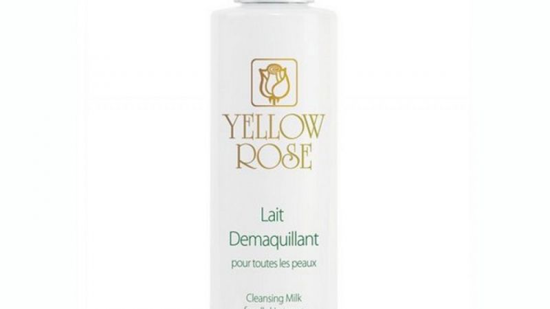 Sữa tẩy trang dưỡng ẩm da Yellow Rose Golden Line Lait Demaquillant