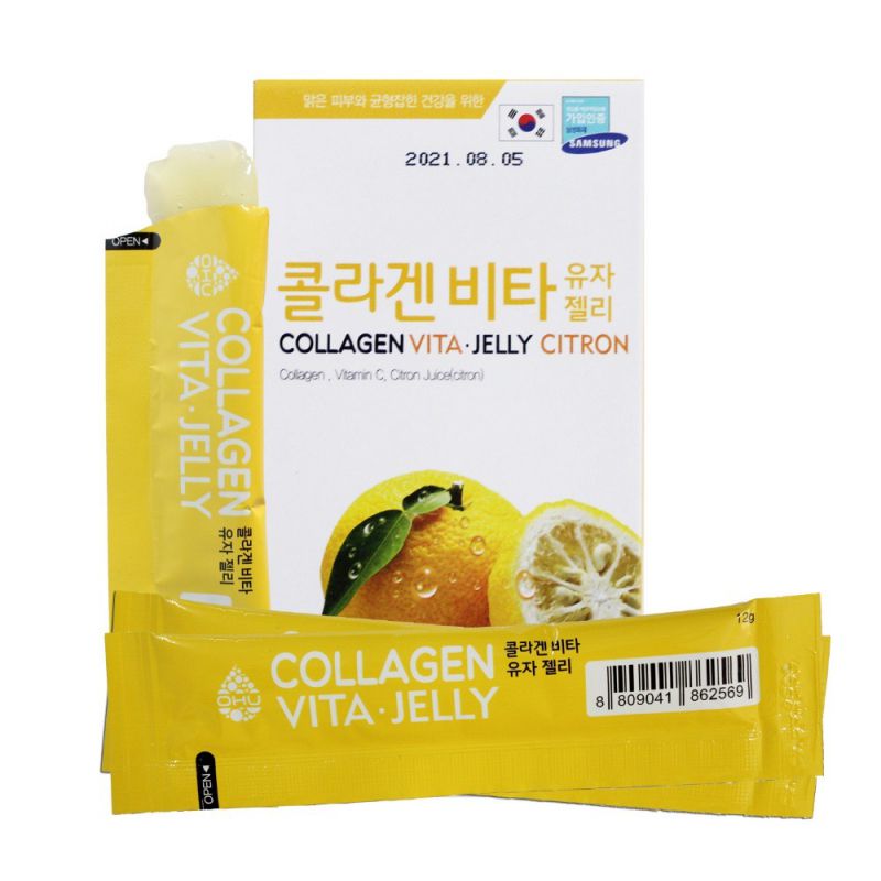 Thạch Collagen Vita Thanh Yên - Collagen Vita Jelly Citron