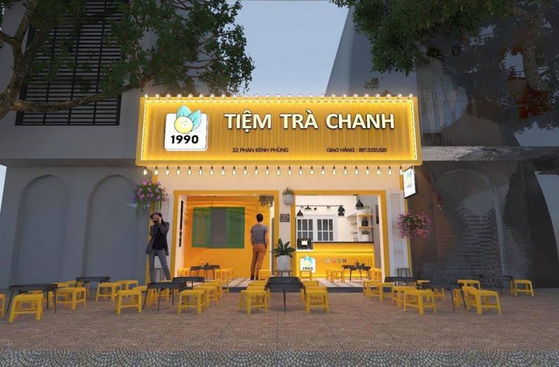 1990 - Tiệm Trà Tranh