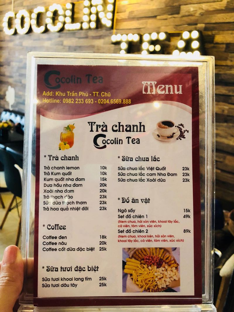 Cocolin Tea - Chũ
