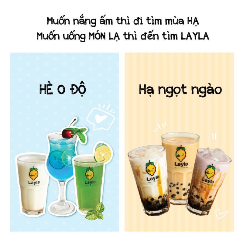 Layla - Tiệm trà chanh Văn Giang, Hưng Yên