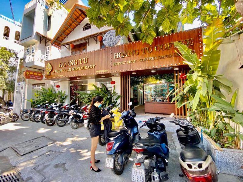 Hoàng Tú Vegetarian restaurant - coffee