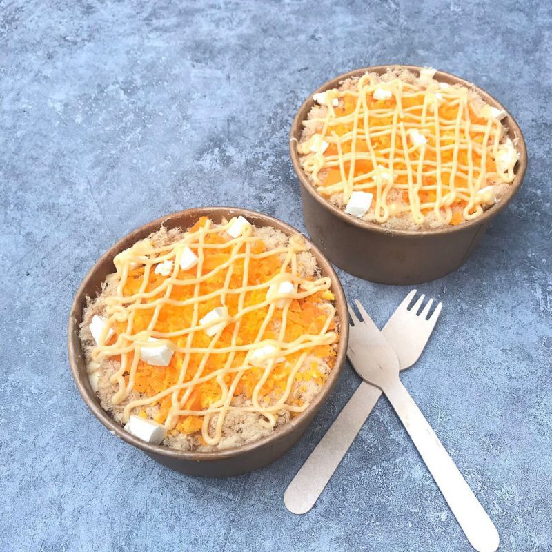 Bông lan trứng muối Mun Bakery Bông lan trứng muối Mun Bakery