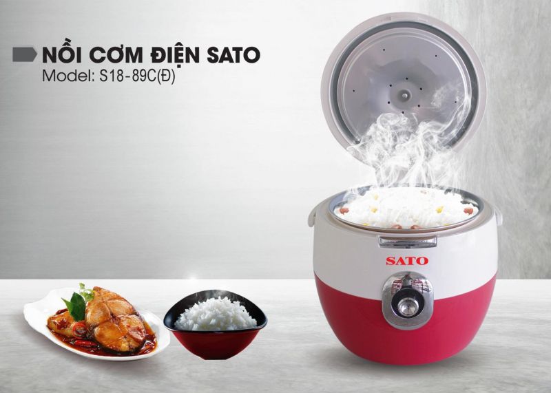 Nồi cơm điện SATO S18-89C (18L)