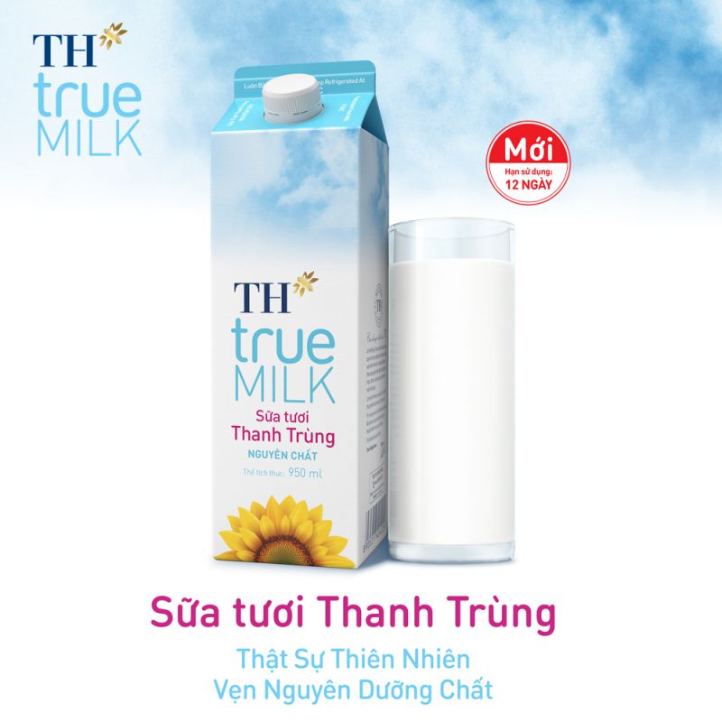 Sữa tươi thanh trùng TH true MILK