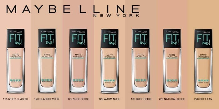 Maybelline Fit Me Matte and Poreless