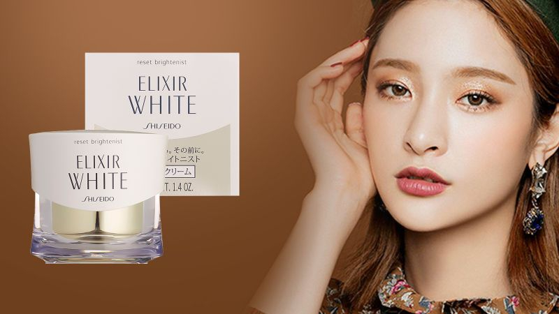 Kem dưỡng tái tạo da ban đêm Shiseido Elixir White Reset Brightenist