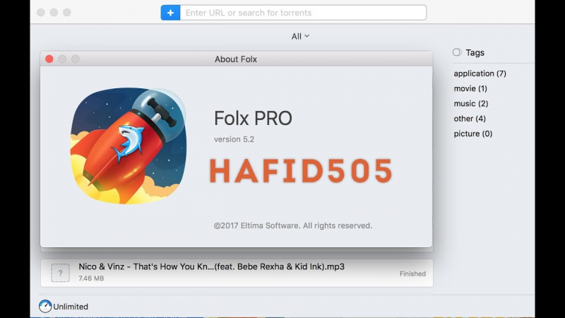 Phần mềm hỗ trợ tải xuống - Folx Pro