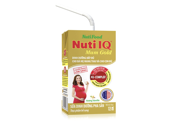 Sữa dinh dưỡng pha sẵn Nuti IQ Mum Gold