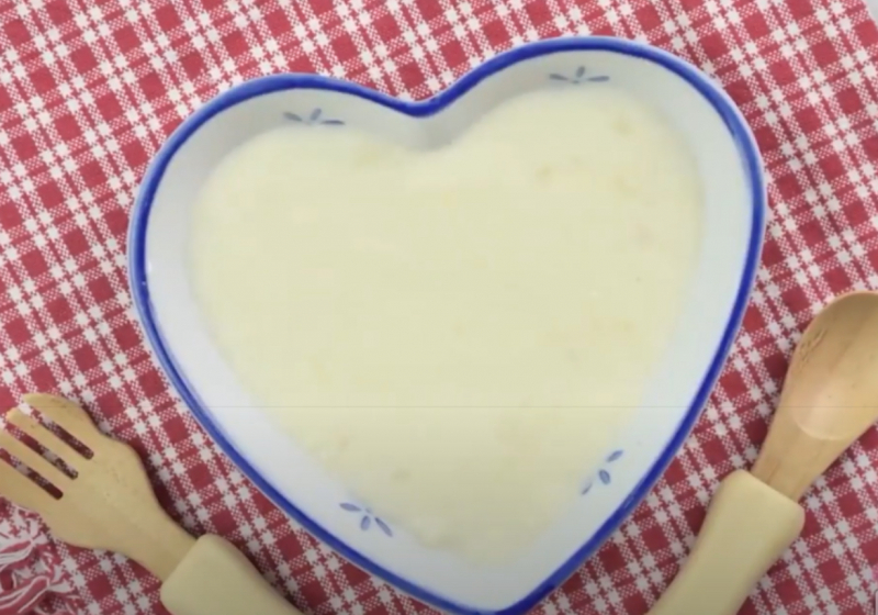 Súp bánh mỳ sữa (5 phút)