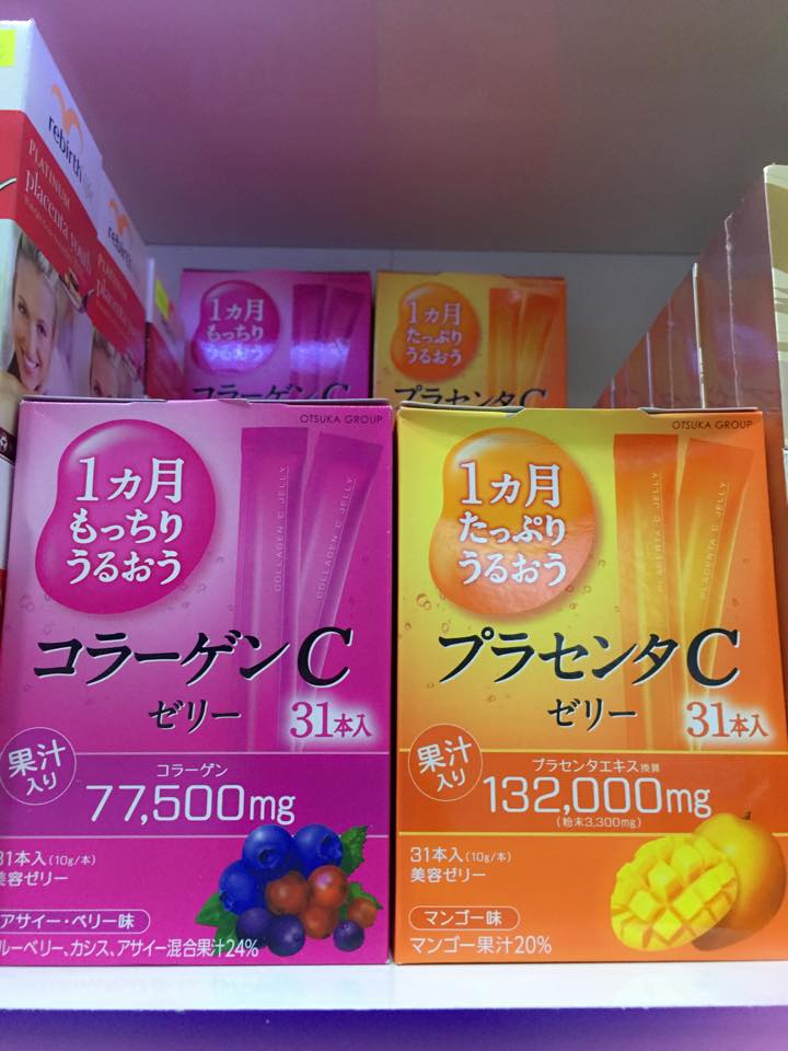 Thạch collagen Otsuka Skin C Japan Placenta Jelly