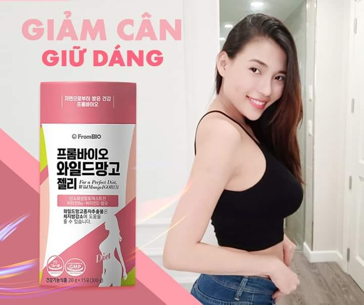 Thạch xoài giảm cân Hàn Quốc FromBio Wild Mango Jelly